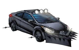 Hyundai Elantra Zombie Car